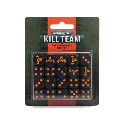 Kill Team: Ork Kommandos Dice Set